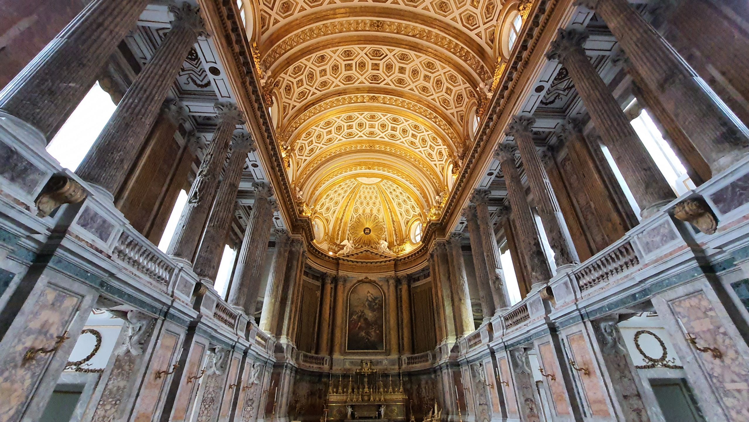 Reggia di Caserta soffitti